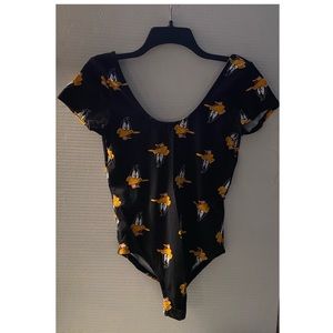 Daffy Duck Bodysuit Size Large